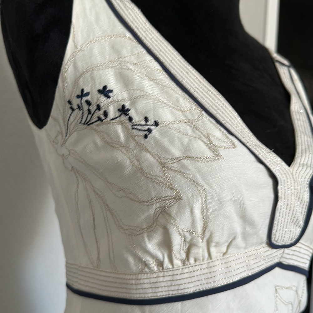 Monsoon linen mix dress - Picture 4 of 15